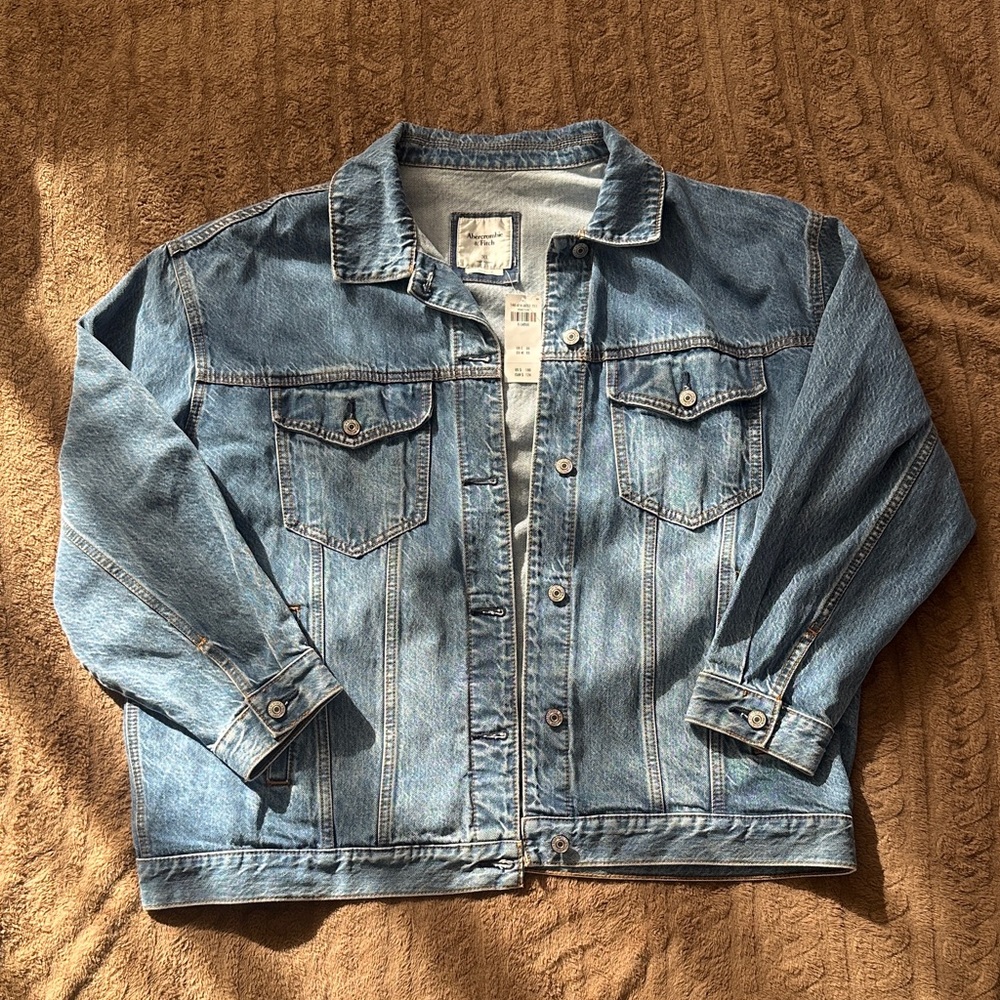 Abercrombie & Fitch Blue Jean Jacket